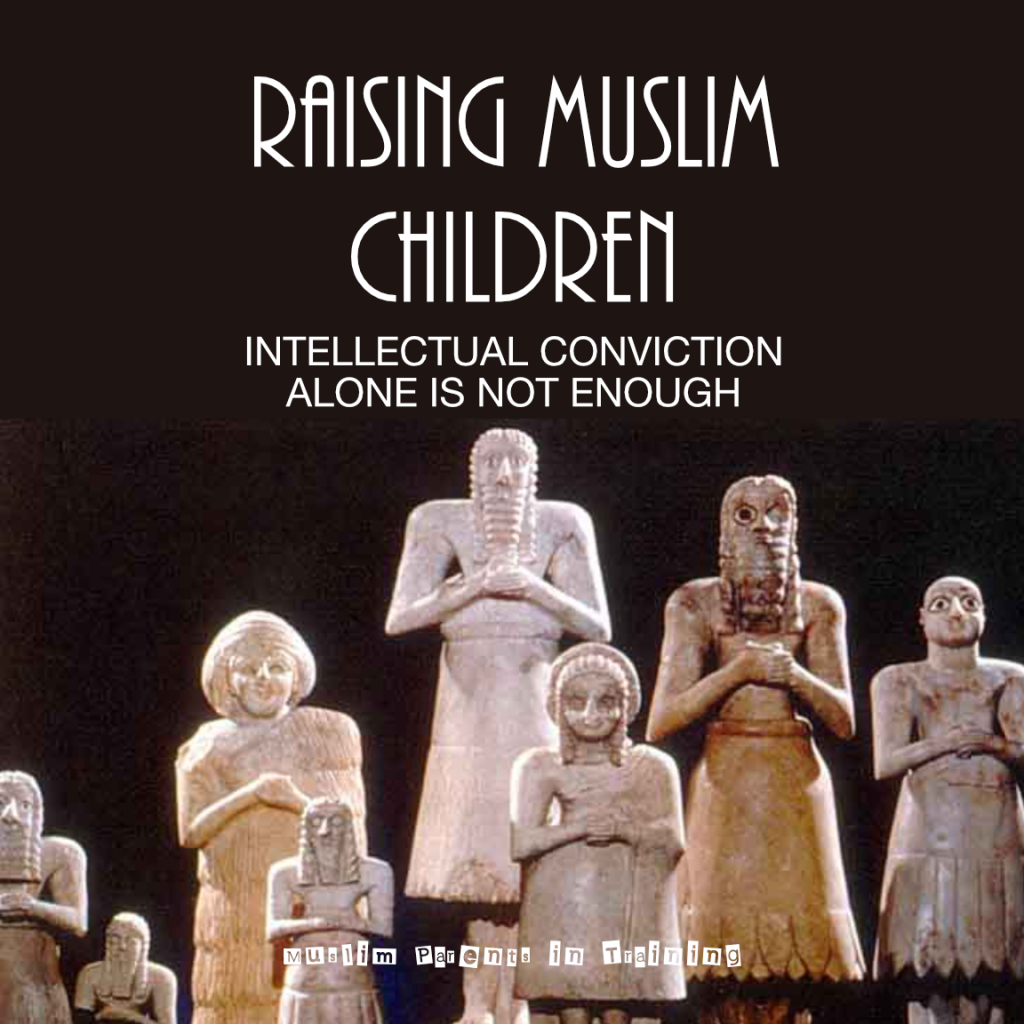 Intellectual conviction alone is not enough