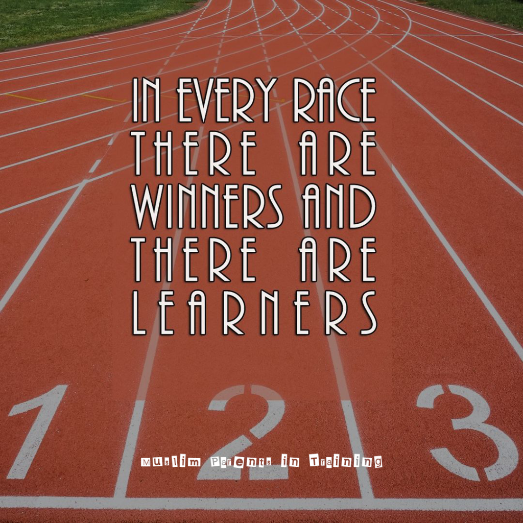 In every race there are winners and learners