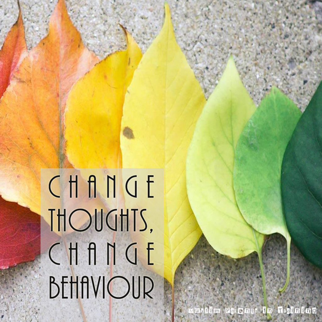 Changing behaviours by changing thoughts